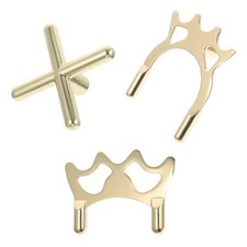 3 Pezzi Bastone Ponte Biliardo Professionale in Metallo Accessori Biliardo