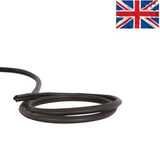 Durable 20m Black UPVC Door and Window Rubber Seal - Ideal for Insulation