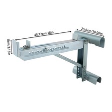 Pair of Heavy Duty Ladder Jacks 661lbs Capacity Scaffolding Bracket 2 Pcs US
