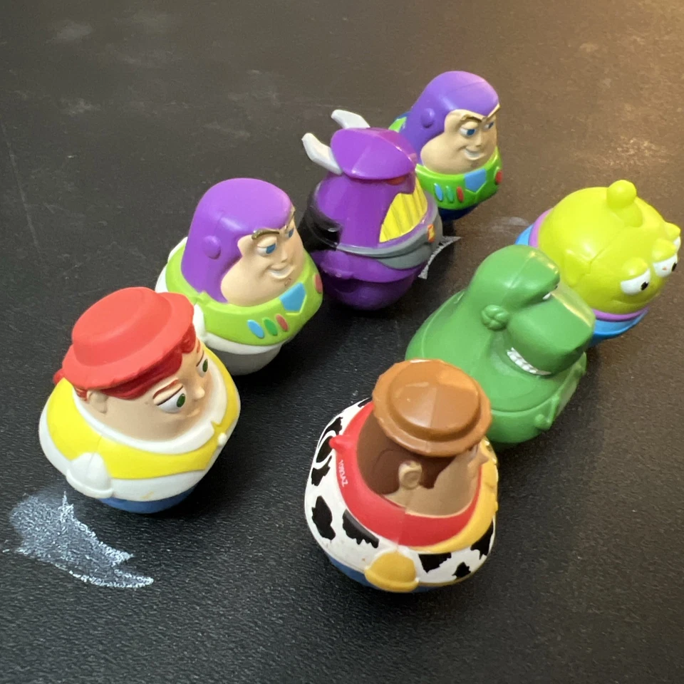 Disney Pixar Toy Story Zing Ems Buzz Rex Woody Jessie Zurg y Alien Lote de 7 Foto 3 de 4