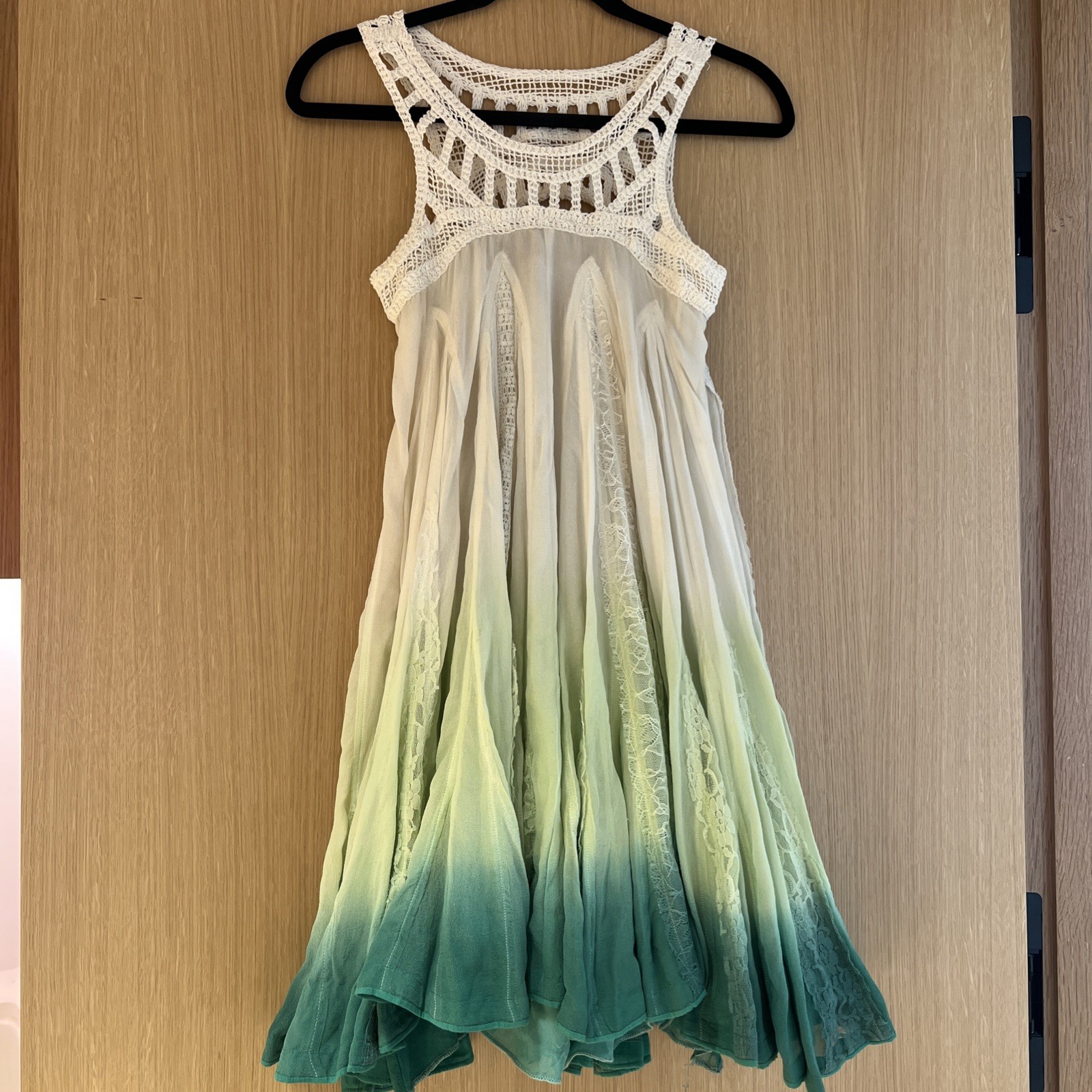 Free People FP One Sweet Upon the Seat Amy Dip Dye Dress Size XS Mini