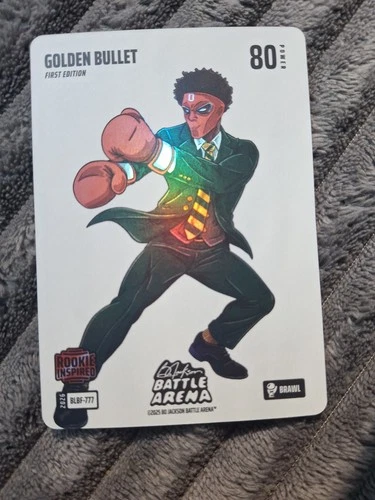 2026 Bo Jackson Battle Arena Golden Bullet BLBF-777 SP Blizzard Brawl