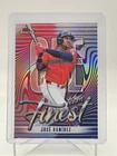 2026 Topps Finest Jose Ramirez Refractor (RAW)