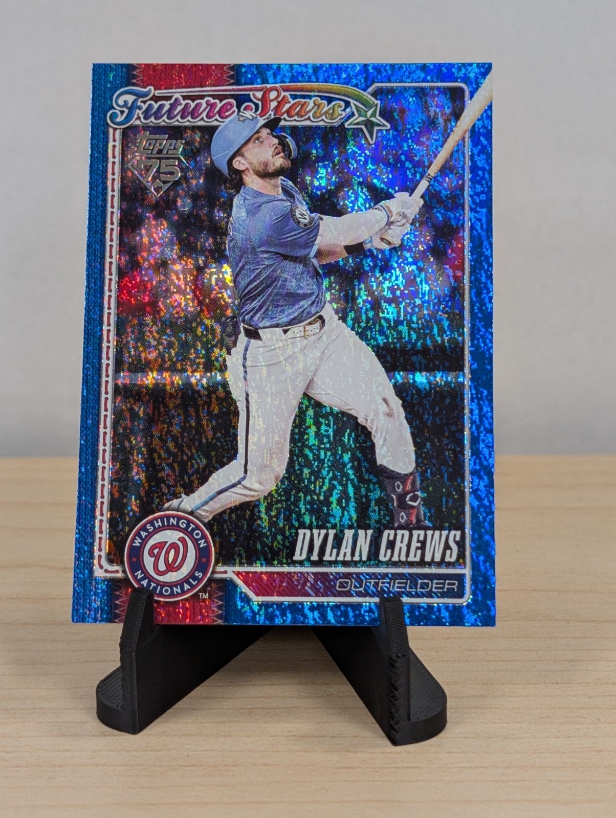 2026 Topps Series 1 - Future Stars Dylan Crews #86 Blue Holofoil /150