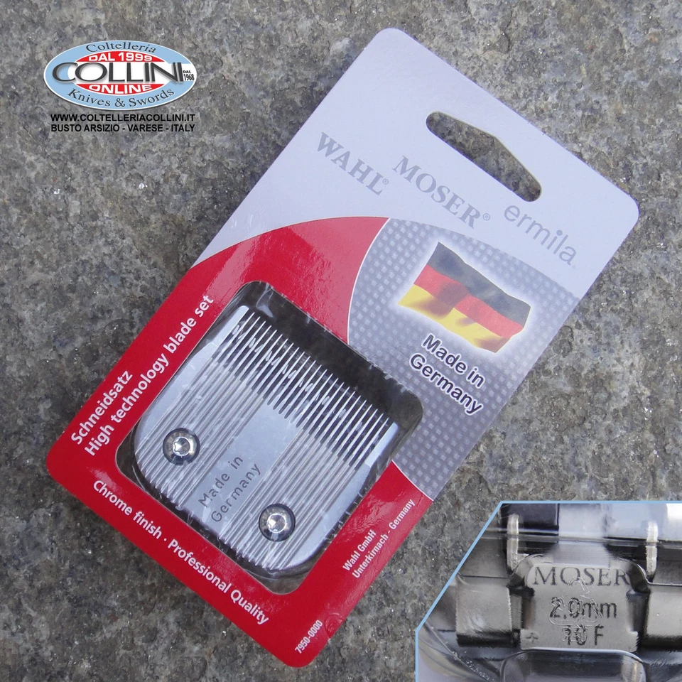 Moser - Testina animali #9F - 2,5mm - 1245-7340 - Immagine 2 di 3