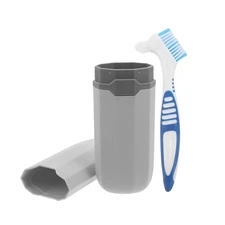 Retainer Cleaning Brushes Braces Storage Container