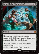 Behold the Sinister Six! 51 Mythic Marvel's Spider-Man Magic: The Gathering NM