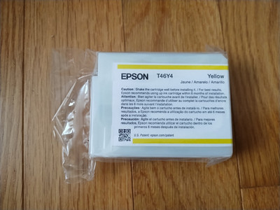 2024 Genuine Epson T46Y4 Yellow Ink SureColor SC-P900 50ml Factory Sealed