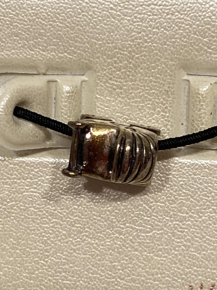 RETIRED PANDORA Bracelet CHARM Baby Buggy Stroller Sterling 925 Silver NEW NIB - Image 4 of 4