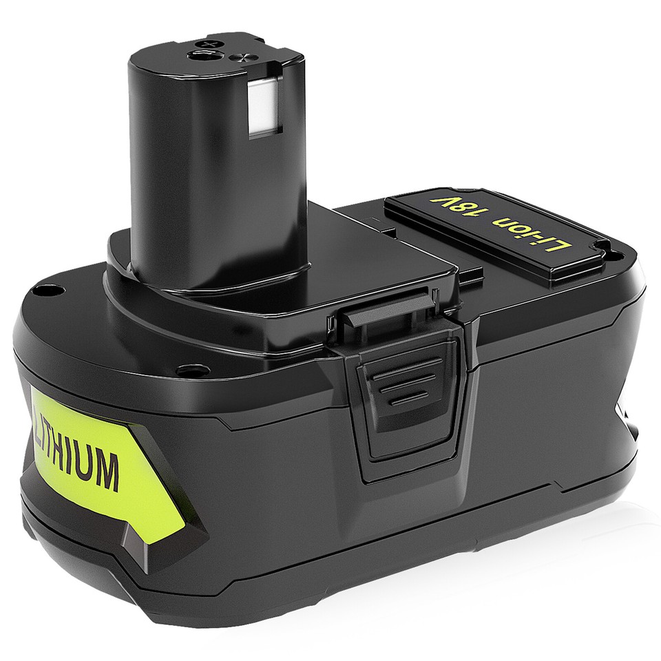 High Capacity 8.0Ah Li-ion Battery For RYOBI P108 P107 18V One+ Plus ...