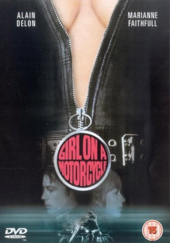 Girl on a Motorcycle DVD Drama Alain Delon