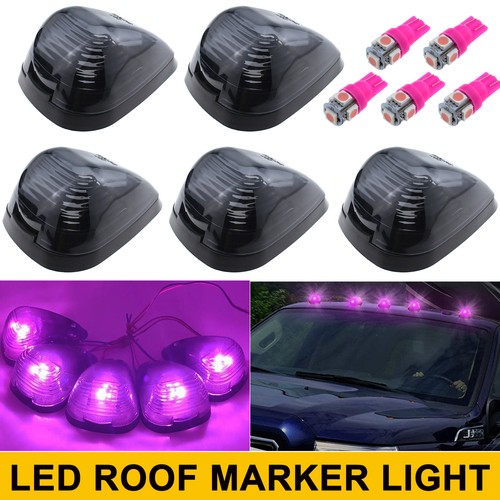 5X Amber LED Cab Roof Marker Lights Set for Ford F250 F350 F450 Super Duty 99-16 - Picture 73 of 189