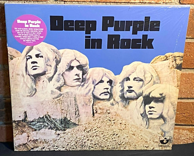 DEEP PURPLE - In Rock, Limited Import Rmstrd 180G PURPLE VINYL LP Gatefold New!