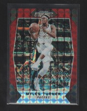 MYLES TURNER 2017-18 PANINI PRIZM MOSAIC RED  PRIZMS CARD #64