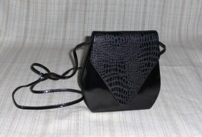 Kleine Handtasche schwarz Abendtasche Ungetragen