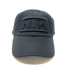 Nine Inch Nails Hat NIN Rock Hall Of Fame Dad Unstructured Cap Black