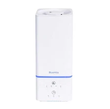 BlueHills 2000 ML Essential Oil Diffuser Humidifier Combo Square White Aroma