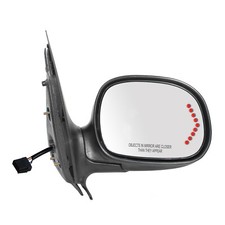 98-02 Expedition Wled Arrow Turn Signal Black Foldaway Mirror 61207f 98-02 Expedition Wled Arrow Turn Signal Black Foldaway Mirror 61207f