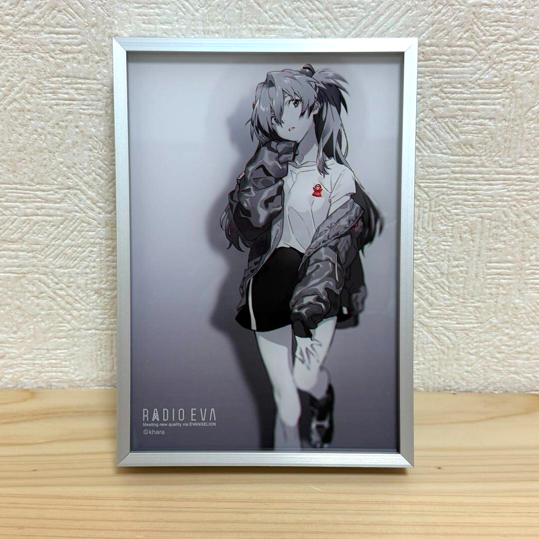 RADIO EVA Evangelion Asuka Langley Tiny Acrylic Art Frame Design