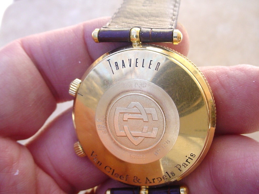 Van Cleef & Arpels Traveler 123038 18K Gold. Only 1000 Made Van Cleef & Arpels Traveler 123038 18K Gold. Only 1000 Made