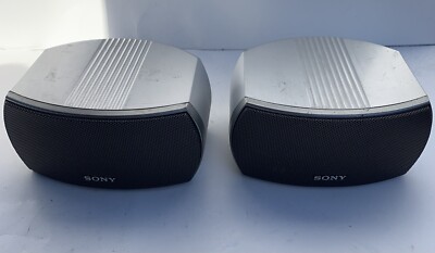 Sony SS-X1F Speakers for DAV-X1 Home Theater System w/ Cables - NO WOOFER