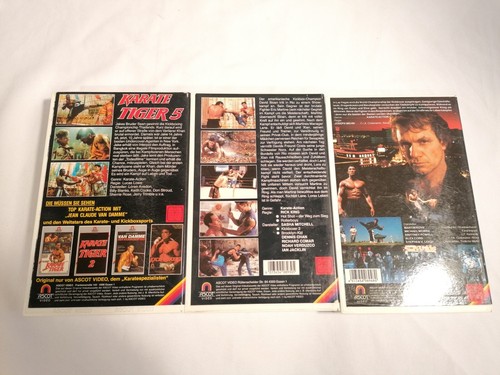 KARATE TIGER 5/6/7 VHS-Rarität VHS-Gold Film Action Kampffilm Konvolut - Bild 4 von 4