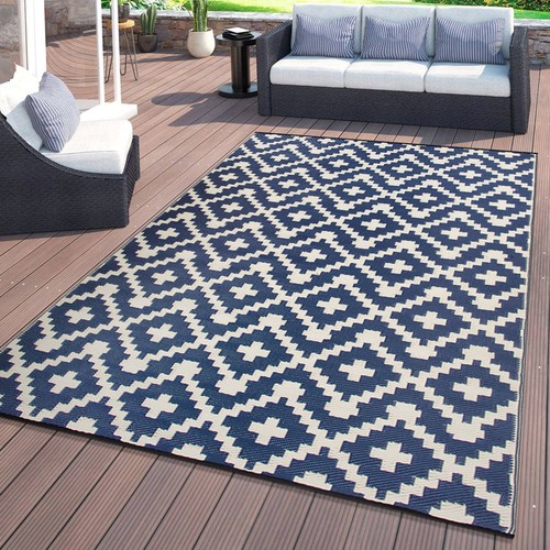 Rugshop Out Door Rugs Trellis Geometric Reversible Plastic Indoor ...