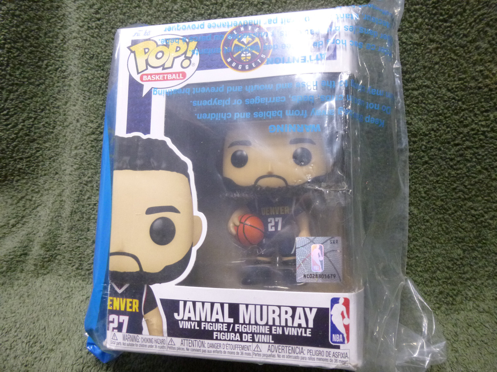 Funko Pop! Vinyl: Jamal Murray #121 Denver Nuggets 3222477Guard Nba