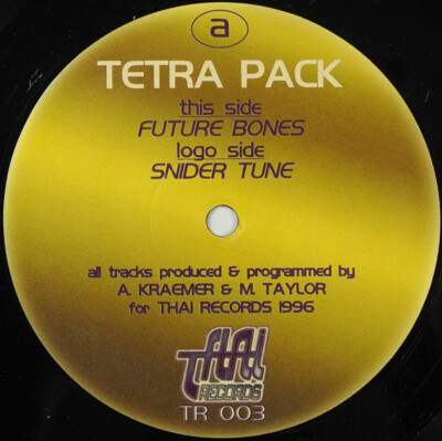Tetra Pack - Future Bones / Snider Tune (12'') (Very Good Plus (VG+))