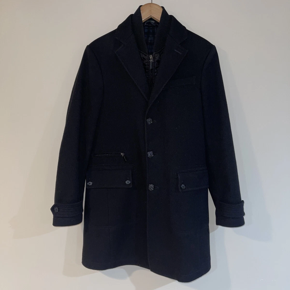 Benetton overcoat best sale
