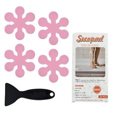 Bathtub Stickers Non-Slip 24 PCS Safety Shower Treads Adhesive Appliques with...