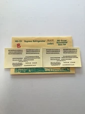Champ Decals HO Scale HD-19B: Express Refrigerator Black H-3