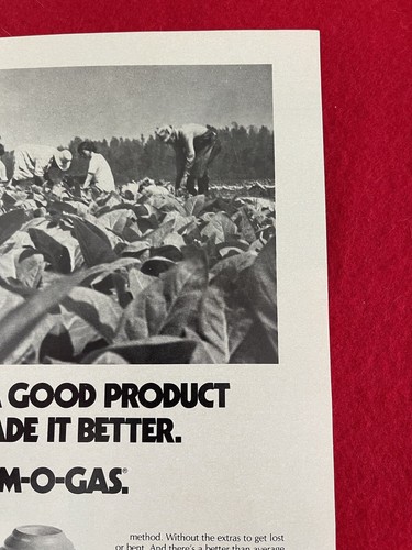 Vintage 1976 Brom-O-Gas Gassing Tobacco Beds Print Ad Great Lakes Chemical Co - Picture 3 of 7