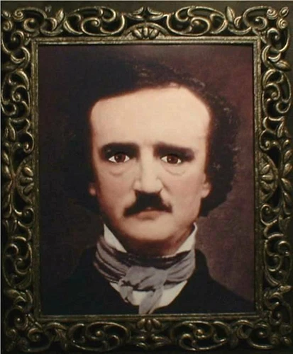 Haunted Spooky Photo "Eyes Follow You" Edgar Allan Poe