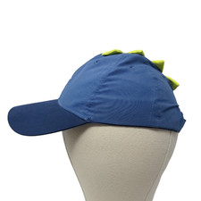 Carter's Boy's Fitted Hat Blue Toddler Size 2T-4T Dinosaur Spines