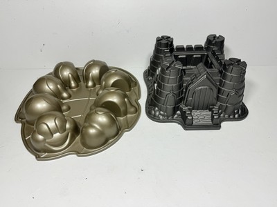 Nordic Ware Castle and Caterpillar Pans B87 