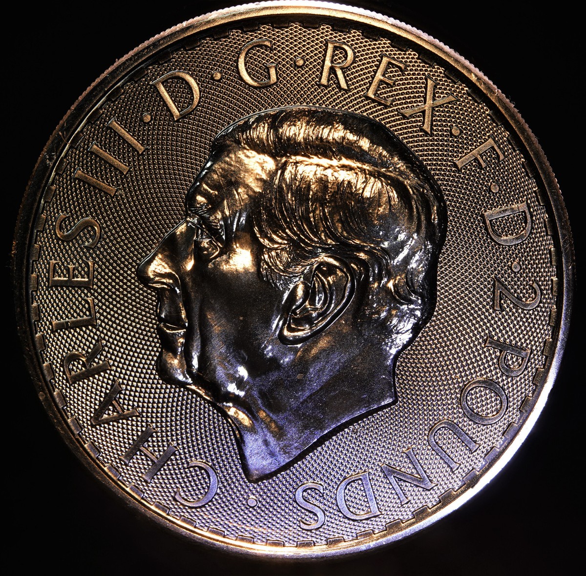 ONE 2023 Britannia KING Charles III 1oz 999 FINE Silver BU bar