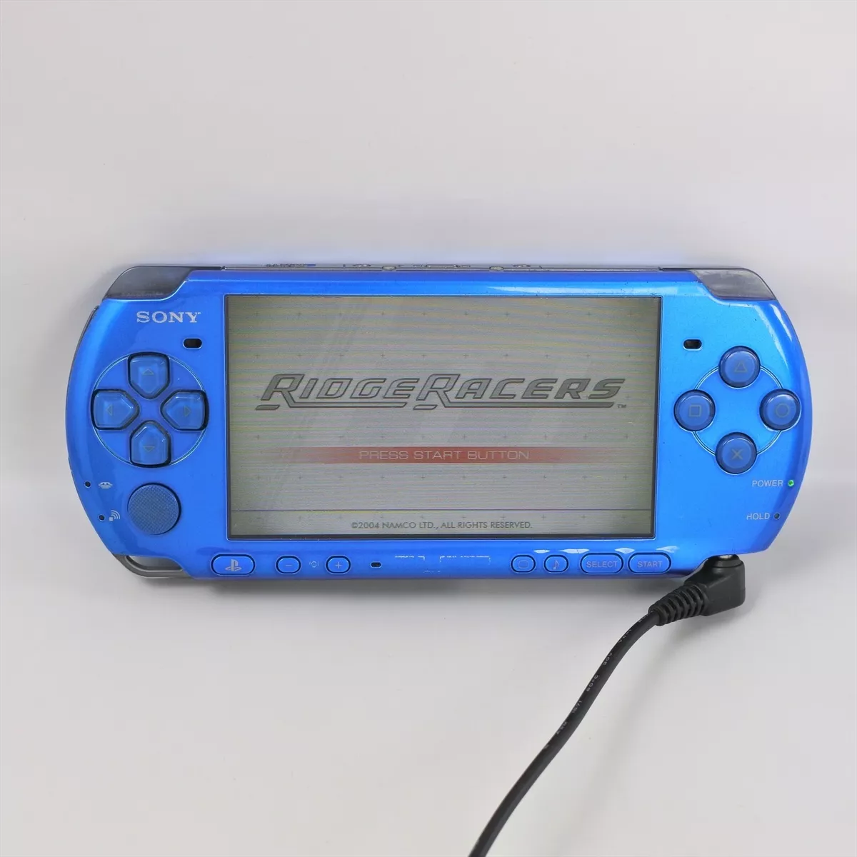 JUNK PSP Console PSP-3000 Vibrant Blue NO Battery Pack PS Portable SONY 141