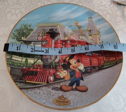 40th Anniversary Disneyland 1995 Bradford Exchange Collector Plates: Set of 4 - Picture 10 of 10