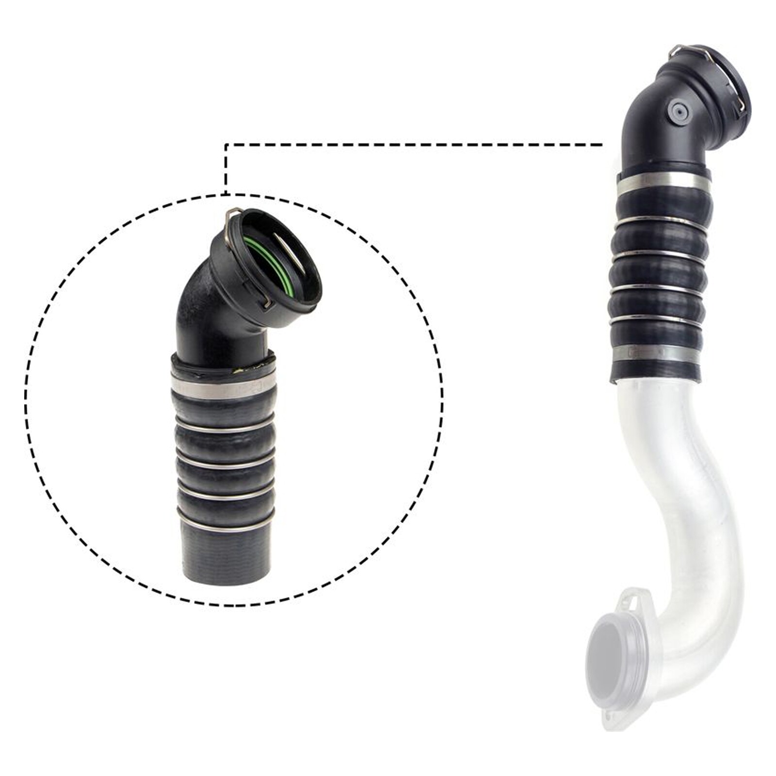 Gates Turbo Hose 09-0197 - High Quality Replacement For BMW