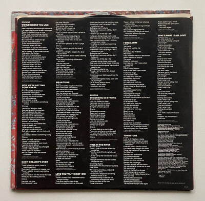 Vtg 1986 CROWDED HOUSE Album SELF TITLED Record 1ST PRESSING Vinyl