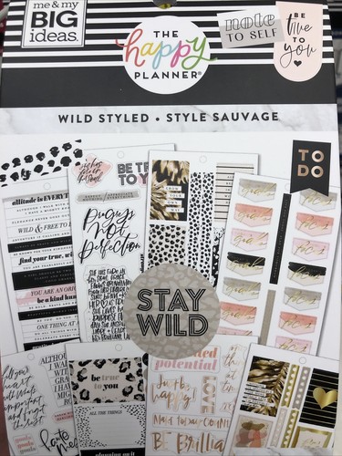 the happy planner wild styled
