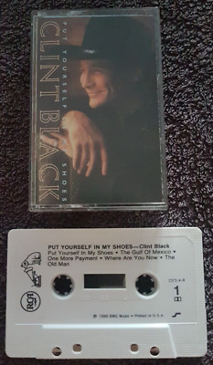 Clint Black   Put Yourself In My Shoes -Cassette Album- 1990 - USA - RCA Records