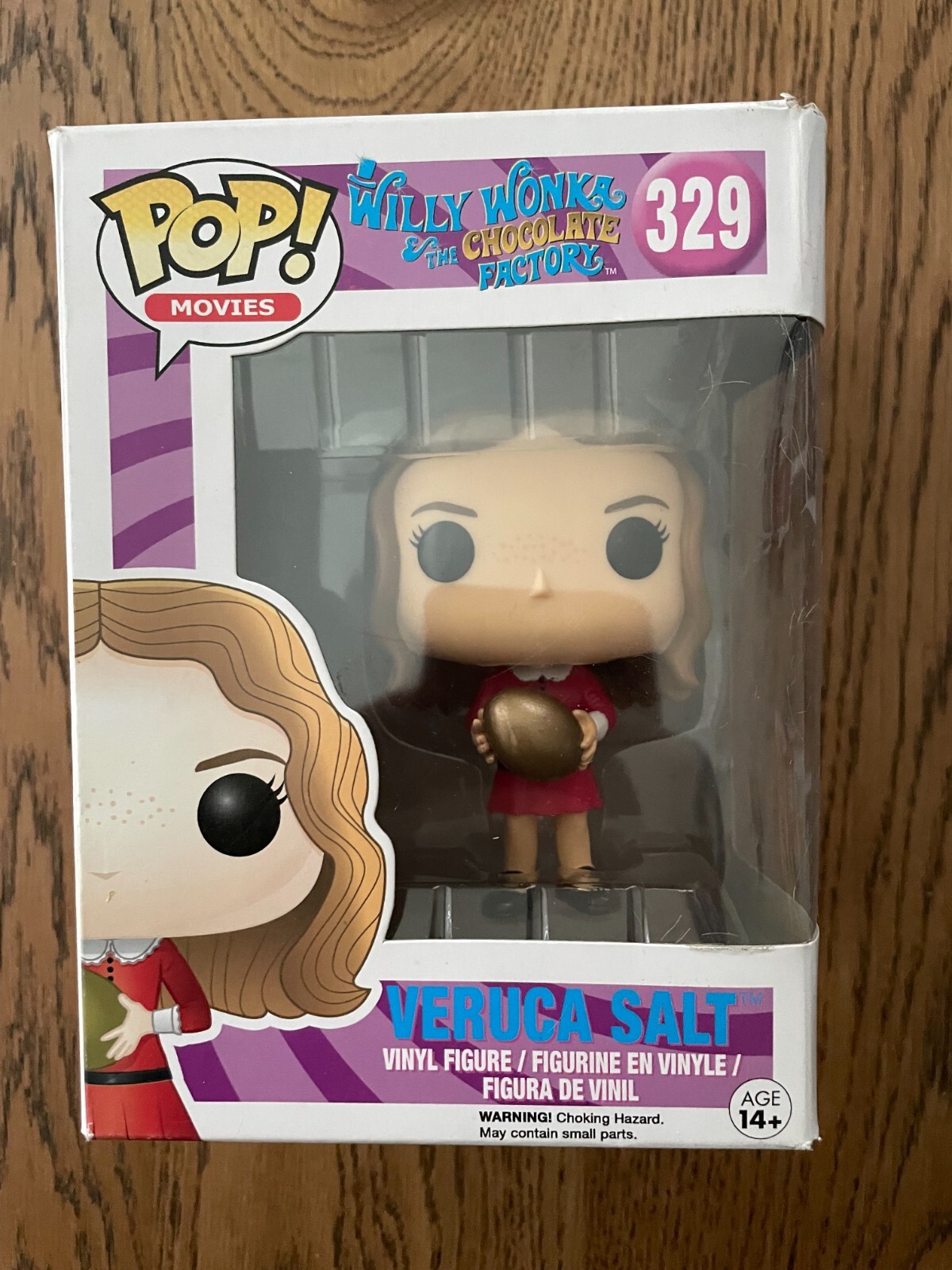 Funko Pop! Willy Wonka &Amp; The Chocolate Factory Veruca Salt #329 Vinyl In Box
