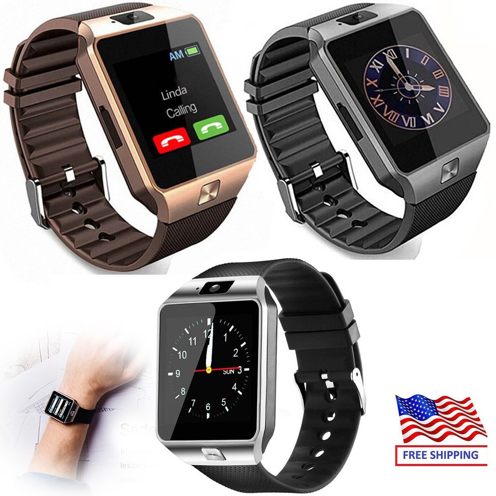 Sport Smart Watch Fitness Tracker Women Men Watches Unlocked Phone for Android