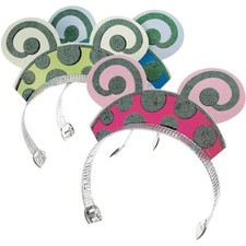 Garden Girl Lady Bug Tiara Crown Party Favors Birthday Supplies 8 Per Package