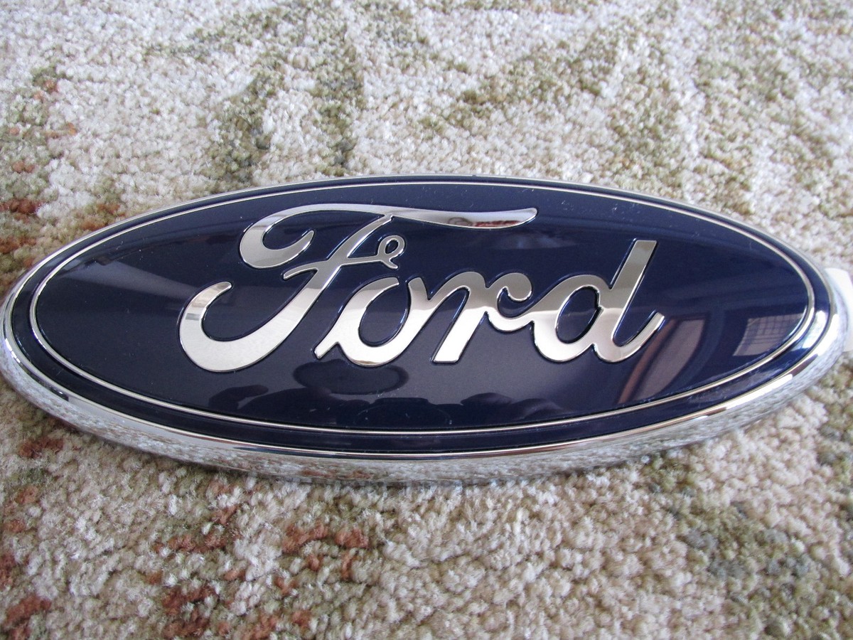 Ford Super Duty 2011 to 2016 Grille Emblem Factory 13 Inch OEM