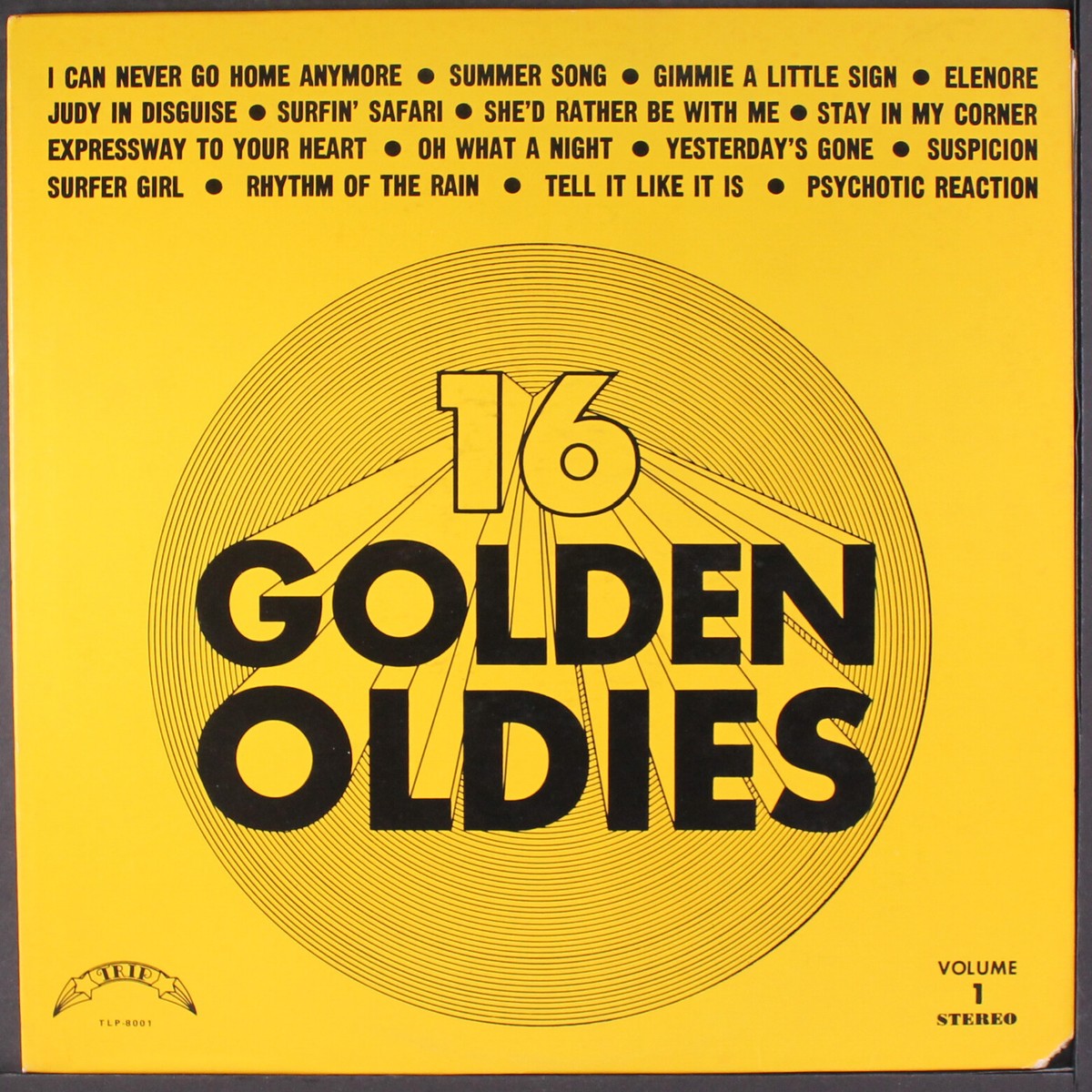 VARIOUS: 16 golden oldies, vol. 1 TRIP 12
