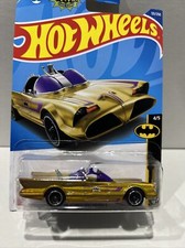 hot wheels TV Series Batmobile Gold 2022 New N Case BATMAN