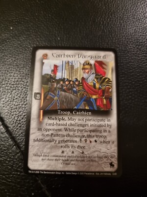 Robert Jordan's Wheel Of Time Ccg Karten 1x Cairhien Vanguard